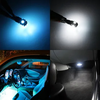 Edislight 16Pcs Canbus LED Žarnica Avto Žarnice Notranjost Paket Komplet Za 2006-2013 Land Rover Range Rover Sport Zemljevid Dome Ploščo svetlobe