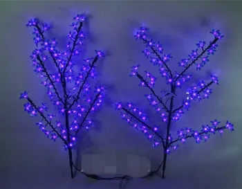 LED Češnjev Cvet Drevo, veja 96pcs led 128pcs led 110/220VAC Nepremočljiva Vrt Krajine Dekoracijo Lučka za Uporabo na Prostem