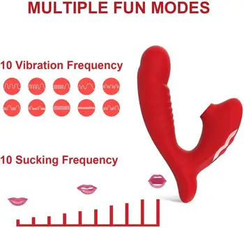 Močno Sesanje Dildo, Vibrator Masturbators za Ženske Bedak G Spot Vagine, Klitorisa Stimulacije Erotične Igrače Za Odrasle, Nekaj