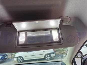Čisto Bela Napak LED ogledalo lučka + LED trunk Žarnica notranje notranji zemljevid dome luči za Opel Astra H J K 2004 -2012 2018