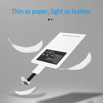 NTONPOWER QI Brezžično Polnjenje Polnilnik Sprejemnik Modul Tipke za Mikro-USB Tip C Brezžično Polnjenje Za Samsung Xiaomi Huawei