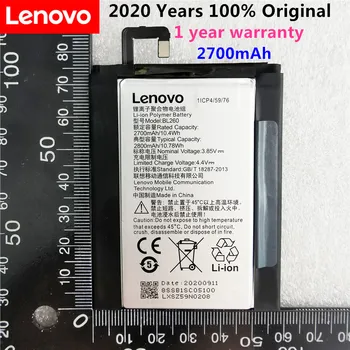 Prvotne Visoke Kakovosti 3.85 V 2700mAh BL260 Za Lenovo Vibe S1 Lite S1La40 Baterije