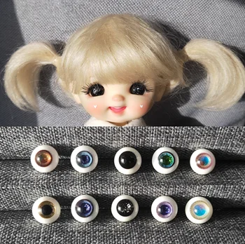 STODOLL ob11 lutka steklena očesa za obitsu11,1/12bjd, glina lutka, SD, DD BJD lutka oči 10 mm lutka pribor z ročajem