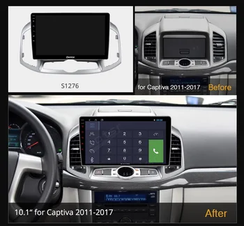 Android 10.0 GPS Navigacija Radio Predvajalnik za Chevrolet captiva, Video Predvajalnik, Stereo Headuint prost zemljevid Zgrajena v Carplay dsp