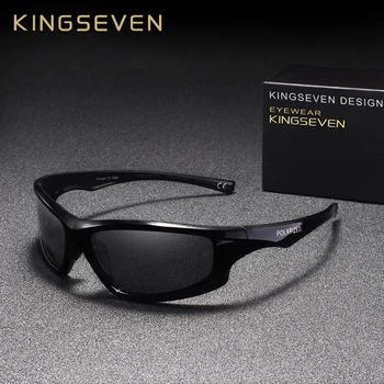 KINGSEVEN 2019 blagovno Znamko Design Polarizirana sončna Očala Moških Vožnje Odtenki Moška sončna Očala Za Moške Ogledalo Buljiti UV400 Oculos