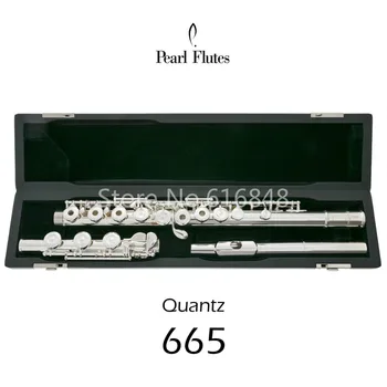 Pearl Quantz 665 Flavta Visoke Kakovosti Silver Plated 17 Tipke Flavta Odprto Luknjo E-Univ Flavta Glasbeni Instrument