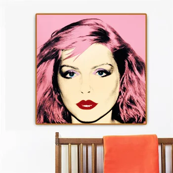 Andy Warhol Debbie Harry 1980 pop art Oljna slika na Platnu Plakatov in Fotografij Cuadros Wall Art Slike Za dnevno Sobo