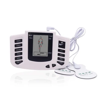 12-Gumb za Električni Tens Stimulator Mišic (EMS Telo Massager z Nogavice Digitalni Terapija Pralni Electrostimulator Zdravstvenega Varstva
