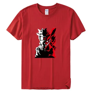 2020 Nove Moške Anime Naruto T-shirt Poletje Ženske Manga Risanka Tiskanja Bombaž majica s kratkimi rokavi Ženske Hipster Vrhovi Tshirt