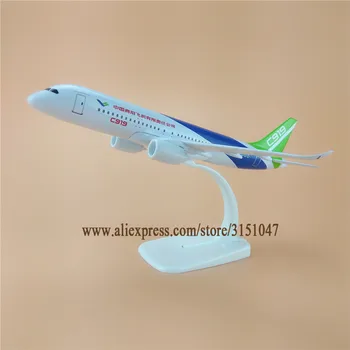 20 cm Zlitine Kovin Zraka COMAC C919 Kitajska Komercialnih Letal Corporation Airlines Letalo Modela Letala Letalo Model w Stand Darilo