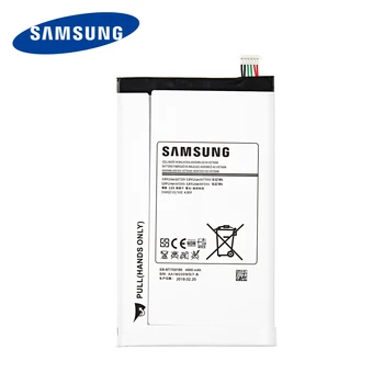 Originalni SAMSUNG Tablični EB-BT705FBE EB-BT705FBC 4900mAh baterija Za Samsung Galaxy Tab S 8.4 T700 T705 SM-T700 T701 SM-T705
