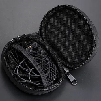 Slušalke Primeru za Shure SE215 SE315 SE425 SE535 SE846 MMCX Slušalke Slušalke Prenosne Slušalke Zamenjava Platno Vrečko za Shranjevanje