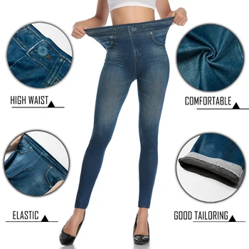 Plus Velikost Moda Slim Ženske Dokolenke Umetno Denim Jeans Dokolenice Seksi Dolgo Žep Tiskanje Poletje Dokolenke Priložnostne Svinčnik Hlače