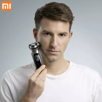 Original Xiaomi Enchen Električni Brivnik Moški 3D Tip-C USB Polnilne Britev 3 Rezila Prenosni Brado Rezilo Stroj za Rezanje