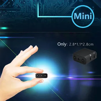 Smart Mini nadzorna Kamera IR-CUT HD 1080P Night Vision Varnostne Kamere Zanke Snemanje Podporo 32GB Kartico
