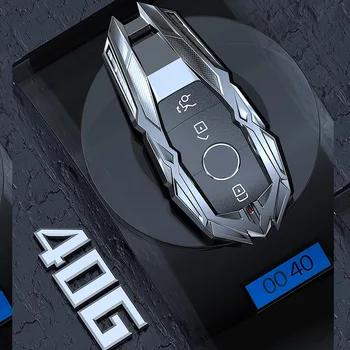 Visoko-qualityCar Tipko Primeru Kritje Za Mercedes Benz W203 W210 W211 W124 W202 W204 W212 W176 AMG Pribor Keychain Imetnik Keyring