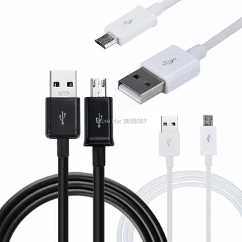 100 kozarcev/veliko Kabel Micro USB Kabel za Polnjenje USB2.0 sinhronizacijo Podatkov Zaračuna Kabel za Samsung galaxy S4 S6 s7