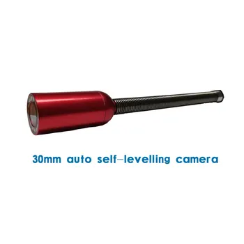 30 mm Auto Self Izravnavanje Kanalizacije Odtočne Cevi-Pregledovalna Kamera S 7 Palčni Monitor DVR Snemalnik Meter Števec 5mm iz steklenih vlaken, Kabel