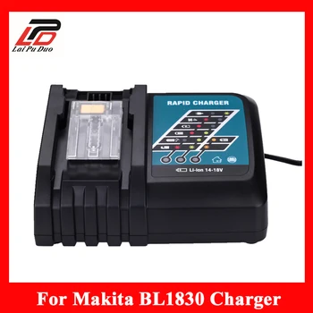 Povsem Novo Nadomestno električno orodje, baterije, polnilnika za Makita BL1830 Bl1430 DC18RC DC18RA BL1815 BH1222C 3,0 A le za Lithuim ion