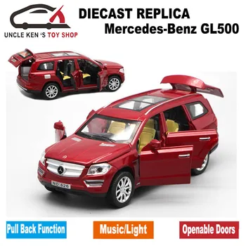 16 cm Dolžina Diecast GL500 Obsegu Model Avtomobila Igrače Za Fante Kot Darilo, S Funkcij