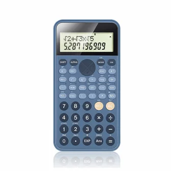 Nova Znanost funkcija velik, Velik Zaslon Kalkulator 240 funkcije sončne in baterije dva načina moč frakcija hiperbolični za študente