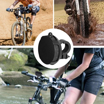 Motorno kolo Krmilo Bluetooth zvočnik Jahanje Brezžična tehnologija Bluetooth 5.0 Izposoja Zvočnik Nepremočljiva Motoristična MP3 Predvajalnik Zvočnika