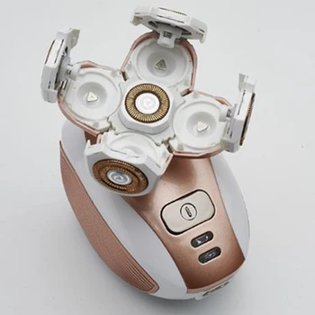 USB, Baterije za Prenosne Pet Rezilo Električni Epilator Ženske Neboleče Odstranjevanje Dlak na Obrazu Telo, Noge, Roke Depilator Varno 20#39