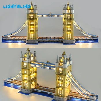 LIGHTALING LED Svetloba Nastavite Za 10214 London Tower Bridge Združljiva Z 17004 30001 88004 , ŠT Blcoks Model