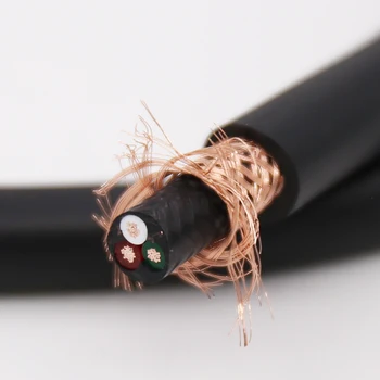Čisto srebro DIY kabel EasyLIFE modrost omrežja, s posrebrene OFC napajalni kabel HI koncu napajalni kabel OFC posrebrene QZ015
