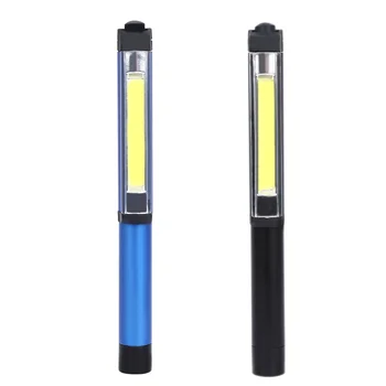 Mini Metal LED Svetilka Pregled Svetlobe, baterijske Svetilke Pero Obliko Žep Izrezka Delo Ročno Svetilko z Magnetom Svetilka