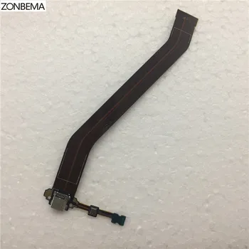 ZONBEMA 50pcs/veliko NOVIH Polnilnik za Polnjenje Vrata Dock Priključek USB Flex Kabel Za Samsung Galaxy Tab 3 10.1 P5200 P5210 P5220