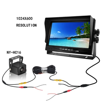 AVTO pogled kamere Visoke ločljivosti 7 palčni digitalni LCD avto monitor, idealno za DVD, VCR zaslon,vozila camers avtomobilska elektronika