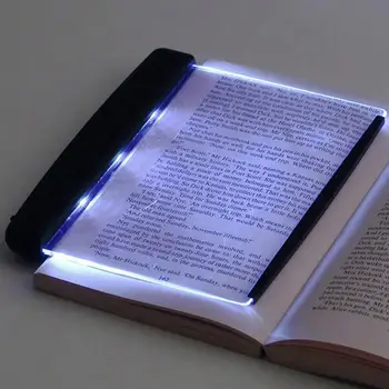 Ustvarjalne Ravno Ploščo, LED Knjige, Branje Svetlobe Noč lahki Prenosni Potovanja dormitorij Led Namizna Svetilka Oči Zaščito za Dom Spalnica