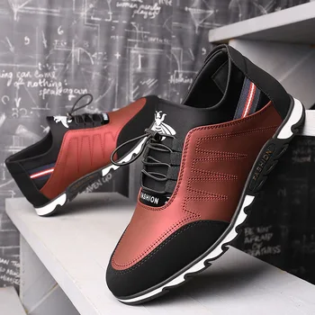 Nove modne poletne moške Britanski stilist vezenje plima poslovnih klasični čevlji za moške tovarne debelo Platno Brezplačna dostava
