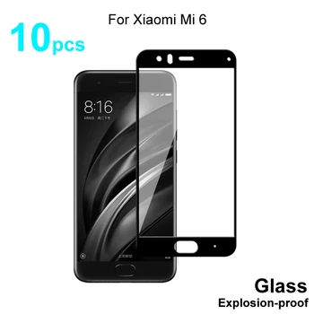 Za Xiaomi Mi 6 Stekla Polno Kritje Kaljeno Steklo Screen Protector 9H Trdoto Zaščitno Steklo Za Xiaomi Mi 6 Mi6