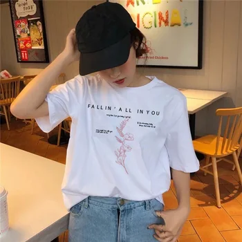 Shawn Mendes 90. letih Grafični t shirt ženske top majica s kratkimi rokavi tshirt ženske Poletje Kratek Rokav ulzzang ulične plus velikost tee majice