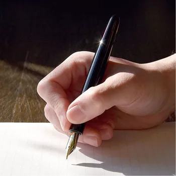 Youpin kaco Zlato gobic 14K F nib 0,5 mm Pisarna poslovni podpis podpis kaligrafsko pero šatulji