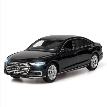 Simulacija Audi A8 zlitine avto model 1:32 simulacije igrača avto avto avto igrača krmiljenje blažilec otrok darilo za rojstni dan