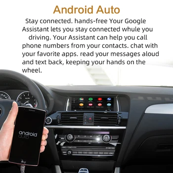 Sinairyu Brezžični Apple Carplay Android Auto vmesnik Za BMW F10, F11 F07 GT Serije 5 NBT Sistem