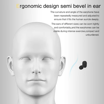 Najnovejši VTJ V1-5.0 Bluetooth 5.0 Slušalke TWS Prstnih Dotik Slušalke HiFI Stereo in-ear Čepkov Brezžične slušalke za šport