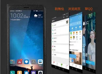 Huawei mate 10 lite Primeru polni pogled okno pokrovček fundas za huawei nova 2i / Mate 10 Lite original 5.9 palčni pametni telefon primeru