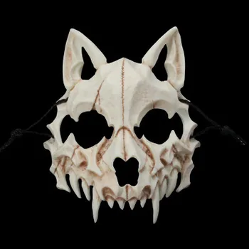 Pustne Maske Maškarada Žogo Obleko Gor COS Zmaj Masko Tiger Masko Nightshade Masko Vrana Masko Smolo Lobanje Masko Festival, Rave Vroče