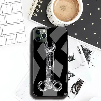 Orodje band rock glasbe Telefon Primeru Kaljeno Steklo Za iPhone 12 max pro mini 11 XR Pro XS MAX 8 X 7 6S 6 Plus SE 2020 primeru