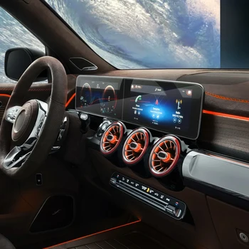 Avto Styling nadzorni Plošči GPS Navigacijski Zaslon Steklo Zaščitno folijo Nalepke Za Mercedes-Benz GLB Razred X247 Nadzorni LCD Zaslon