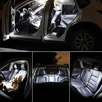 Za 2011-2019 Chevy Volt Bel avto dodatki Canbus Napak LED Notranjosti Branje Svetlobe Svetlobni Kit Zemljevid Dome Licence Lučka