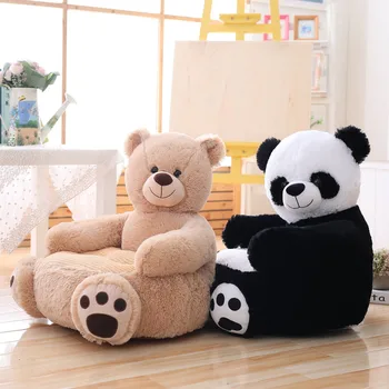 Risanka Plišastih Živali Kavč Otroci Toddlers Sedel Plushie zdravstvene Nege Polnjene Orjaški Panda Polnjene Samorog Raca Nosi 50*50*45 cm