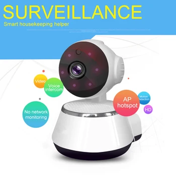 2020 Novo 1080P 720P IP Kamero Varnostne Kamere WiFi Brezžični CCTV Kamere za Nadzor IR Nočno Vizijo P2P Baby Monitor Pet Fotoaparat