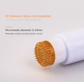 DRS Pečat, Žig Microneedle 40 Iglo Mikro-iglo Odstraniti Gube In Pege 540 nm Nanokristalinski Microneedle za Nego Kože