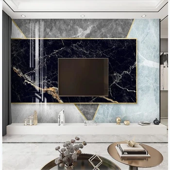 3d stereoskopski ozadje Sodobno minimalistično ustvarjalne povzetek geometrijske marmorja ozadja razkošje svetlobe v ozadju stene