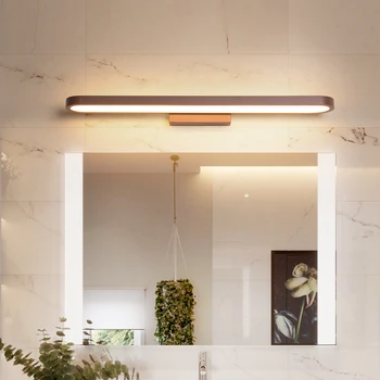 Sodobni led ogledalo svetlobe, kopalnica svetlobe Spalnica Postelji 110V-220V Rjava LED Rov steno lučka za Osvetlitev Hodnika dekoracijo wandlamp